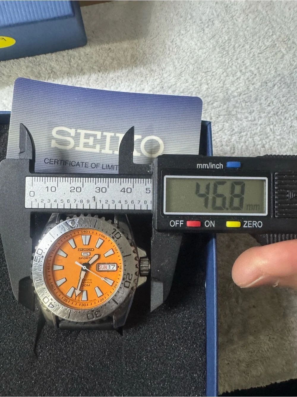 #189 Seiko five automatic 23 Jewels 100 meter